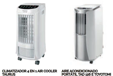 Ventiladores y aires acondicionales 