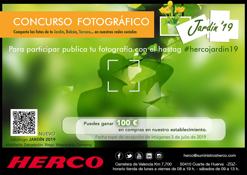 Concurso fotográfico de Jardín 2019