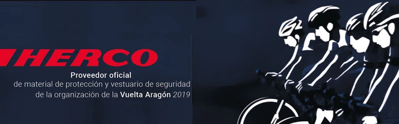Herco proveedor de la Vuelta Aragon 2019