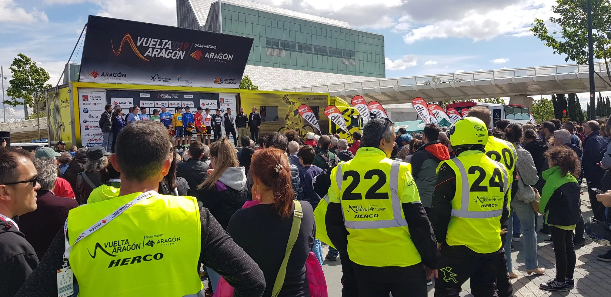 Suministros Herco y la Vuelta Aragón 2019