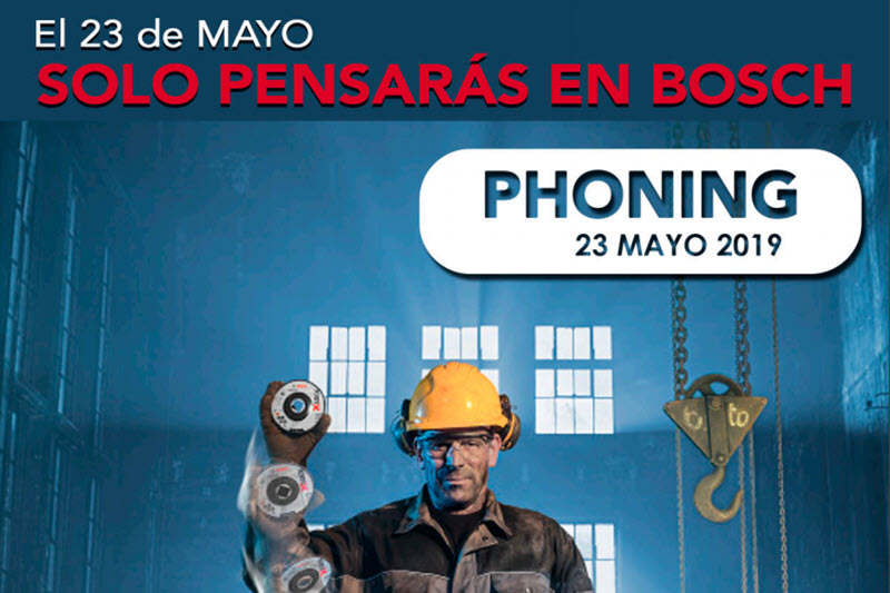 Phoning Bosch 2019 en Suministros Herco