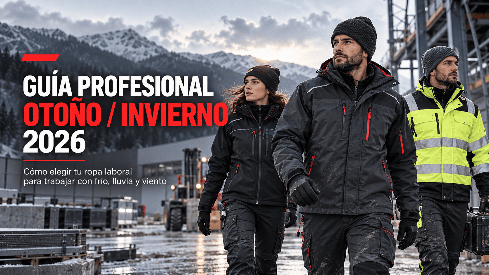ROPA LABORAL OTOÑO INVIERNO 2026: CÓMO ELEGIR LAS PRENDAS ADECUADAS