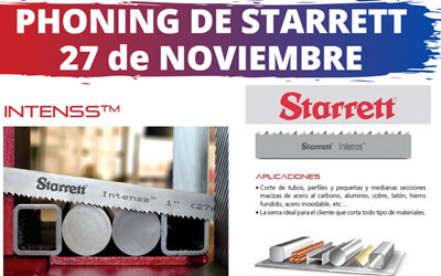 Phoning Starrett-Herco