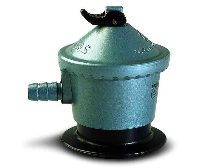 Regulador de gas 30 gr + manguera butano - Estándar