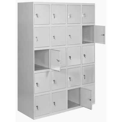 Simonlocker desm. 5 puertas 4/20 300 (1200) gri 1800x1200x500