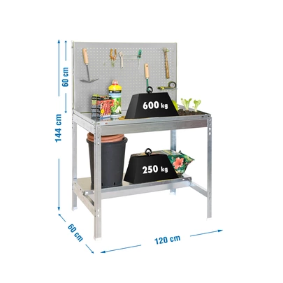 Simongarden bt2 1200x600 galva/galva 1445x1200x600