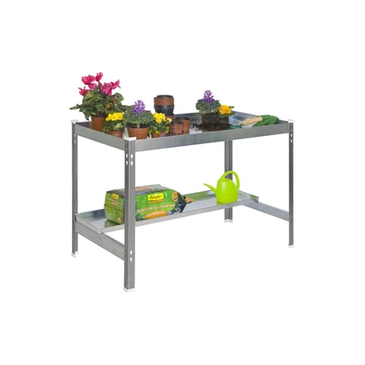 Simongarden desk 900x600 gris/galva 840x900x600