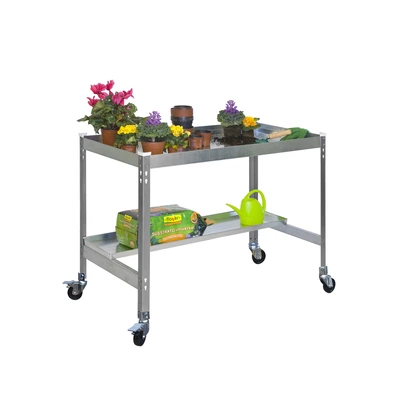 Simongarden desk mob. 900x600 gris/galva 875x900x600