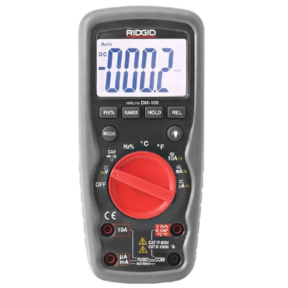 Multimetro Digital Ridgid Micro Dm-100