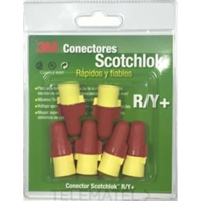 Conector Scotchlok R/Y 2mm-16mm 6un