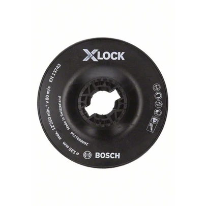 X-Lock Plato Base Lijador Disco Fibra 125