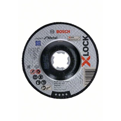 X-Lock Disco Metal Concavo 125x2,5mm