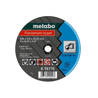 Disco Corte Metabo Flexiamant 350 X 3,0 X 25,4