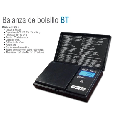 Báscula Digital Baxtran 500Gr Bt500