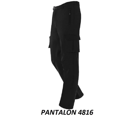 Pantalón Softshell Monza 4816-01 S Negro