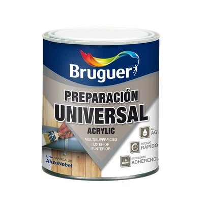 Bruguer Preparación Acrylic Blanco 0,75L