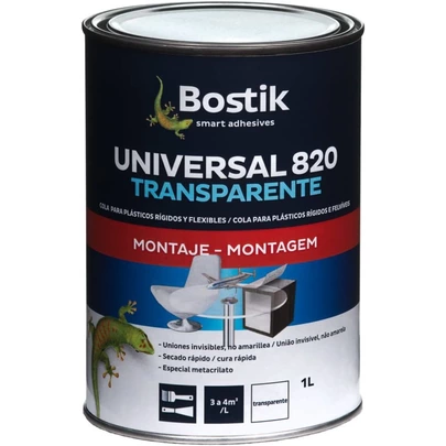 Adhesivo Universal Transparente 820 Bostik