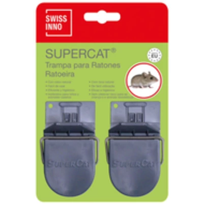 Trampa Ratón Con Cebo Super-CAT 2 unidades