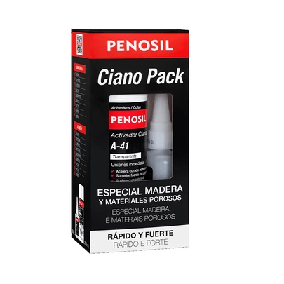 Pack Cianocrilato Penosil A40 50gr + Activador A41 200ml