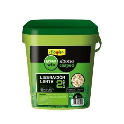 Abono Cesped Liberacion Lenta 2 Meses 4 Kg