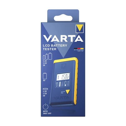 COMPROBADOR PILAS VARTA (1,2-9V)