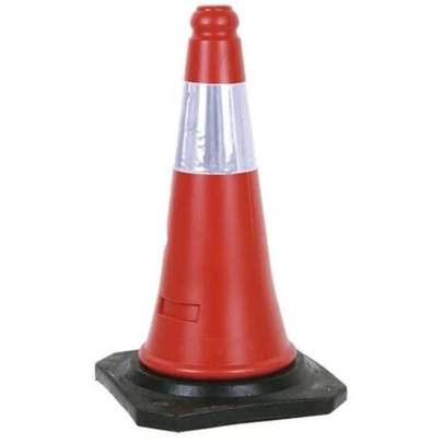 Cono Señalización 50cm. Base Caucho