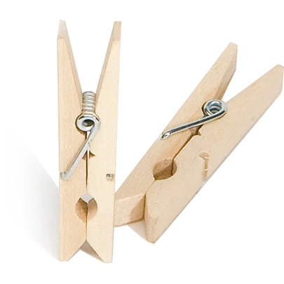 Pinza Ropa madera 24 unidades
