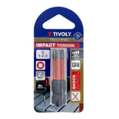 Tivoly Jgo Punta impacto L50mm Seguridad SQ 1-2-3