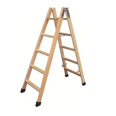 Escalera Madera 2H 4 Peldaños 1,20m