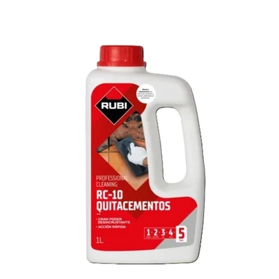 Quitacementos Y Mortero Rubi Rc-10 1l