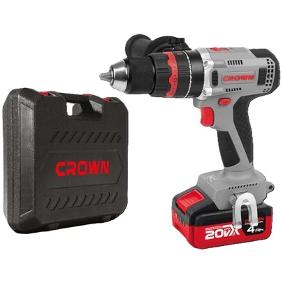 Crown Taladro Percutor Bateria 20V/4Ah