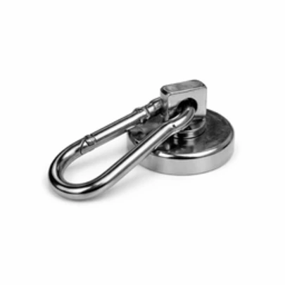 Imán de neodimio mosquetón Ø25x40x20mm