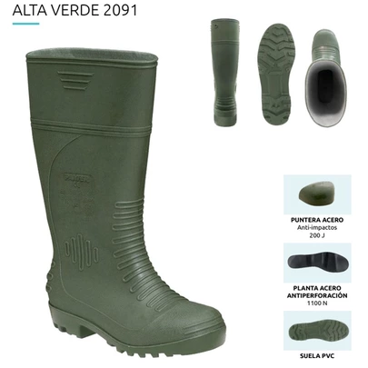 Bota Agua Seguridad con Puntera S5