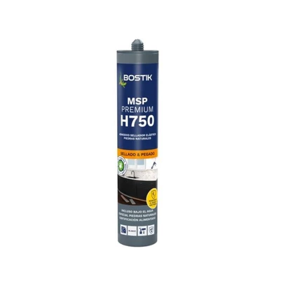 Adhesivo Sellador MSP Premium H750 290ml Gris