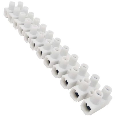 Regleta Fichas Empalme Blanca 10mm