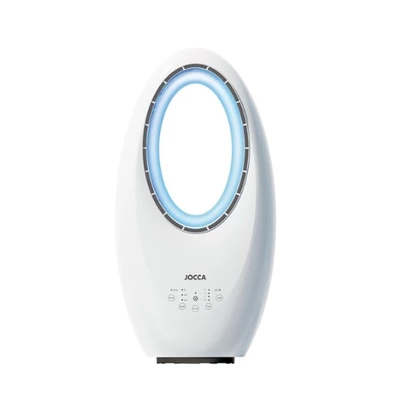 Ventilador Pie Sin Aspas Control Remoto 3 Velocidades 60w