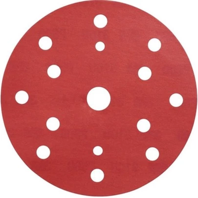 Disco Lija 3M Cubitron 950u 150mm P80 15 agujeros