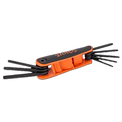 Llave Torx Bahco Be-8976b Juego 8 Piezas Tipo Navaja
