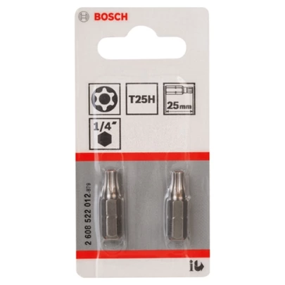 Punta de atornillar T25H Security Torx®, extra dura