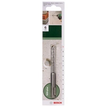 Broca SDS plus para martillos perforadoresD = 6 mm; L = 110 mm