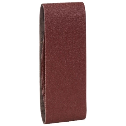 Set de hojas de lija de 3 piezas para lijadora de banda, calidad rojaG = 40