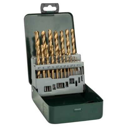 Set con 19 brocas Titanium para metal