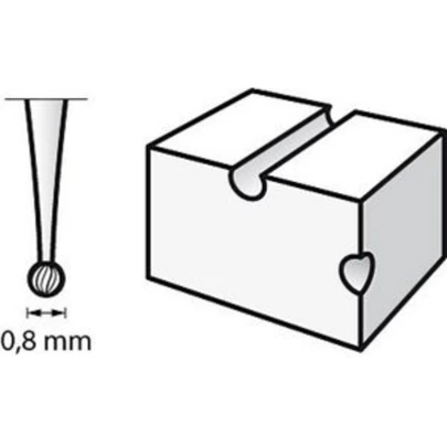 Fresa para grabar 0,8 mm