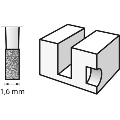 Fresa para grabar 1,6 mm