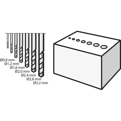 Juego de brocas (7 piezas) DREMEL 628