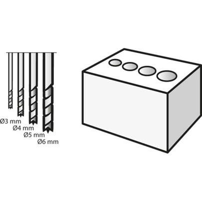 Juego de brocas para madera DREMEL 636 (4 uds.)