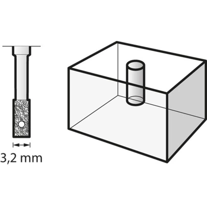 DREMEL®, broca para cristal