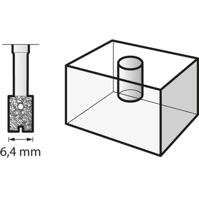 DREMEL®, broca para cristal