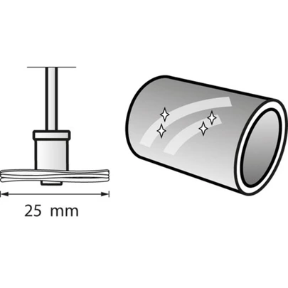 DREMEL® EZ SpeedClic: disco de tela de pulir.