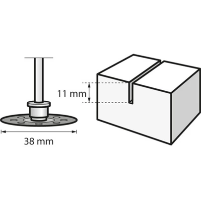 DREMEL® EZ SpeedClic: disco de corte de diamante.